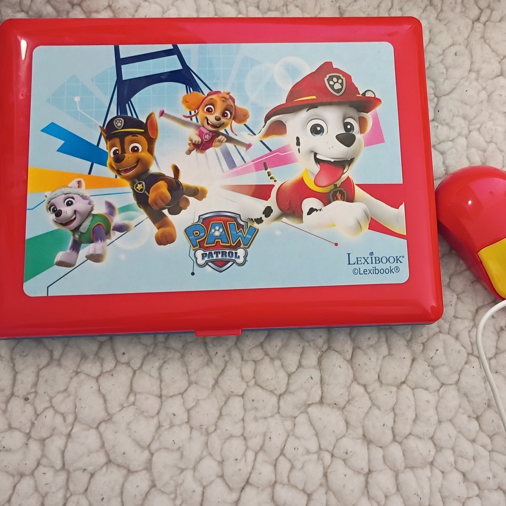***SOLD***PAW Patrol Red Kids Lexibook Computer